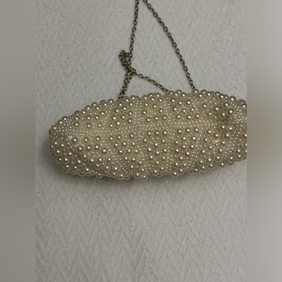 Pearls beaded evening bag - Picture 8 of 9